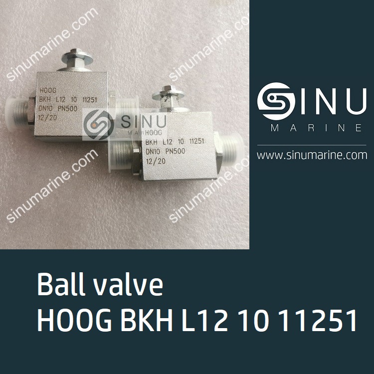 Ball valve BKH L12 10 11251 HOOG