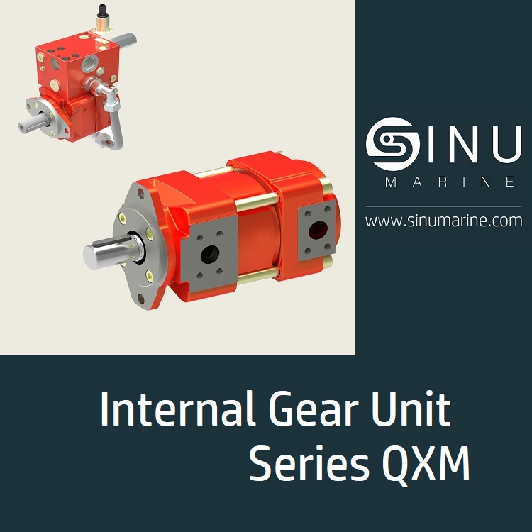 Crane Pump Internal Gear Unit Series QXM
