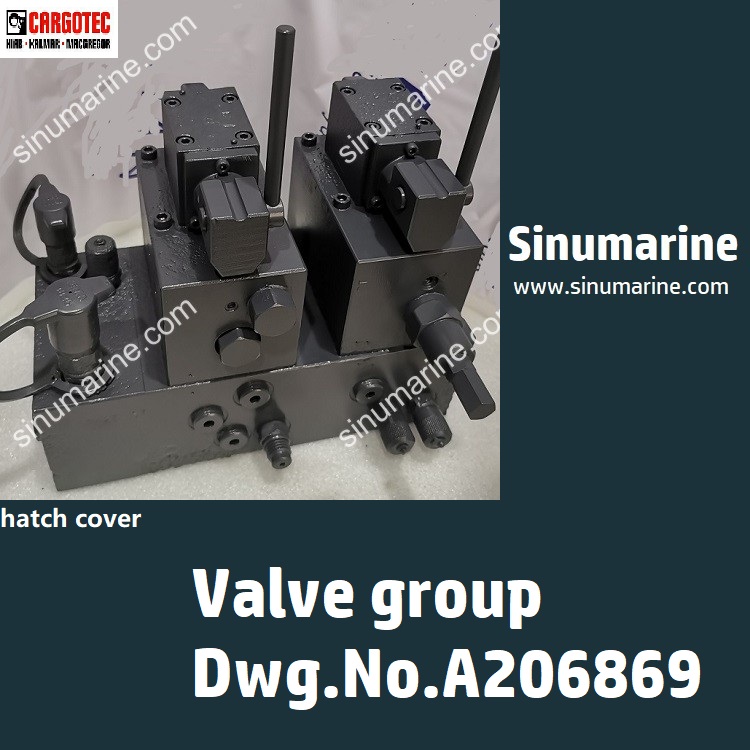 Deck Crane Valve group DWG.NO.A206869