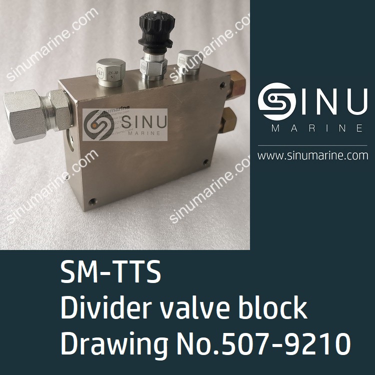 Divider Valve Block DWG.NO.507-9210