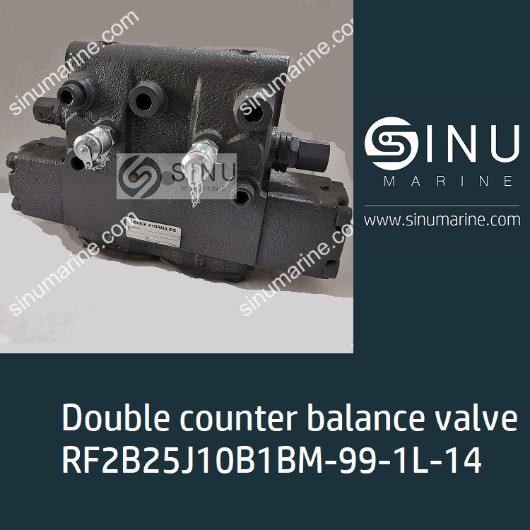 Double counter balance valve RF2B25J10B1BM-99-1L-14