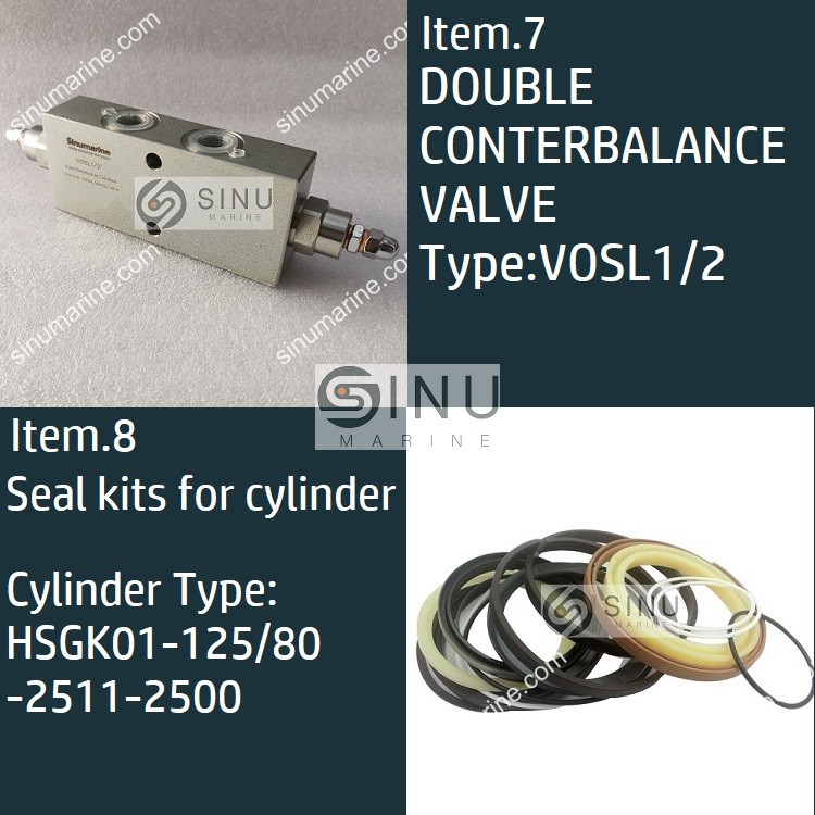 Lifeboat FH55 seal kits