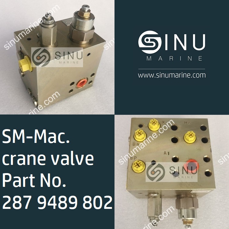 Macgregor crane valve Part No. 287 9489 802