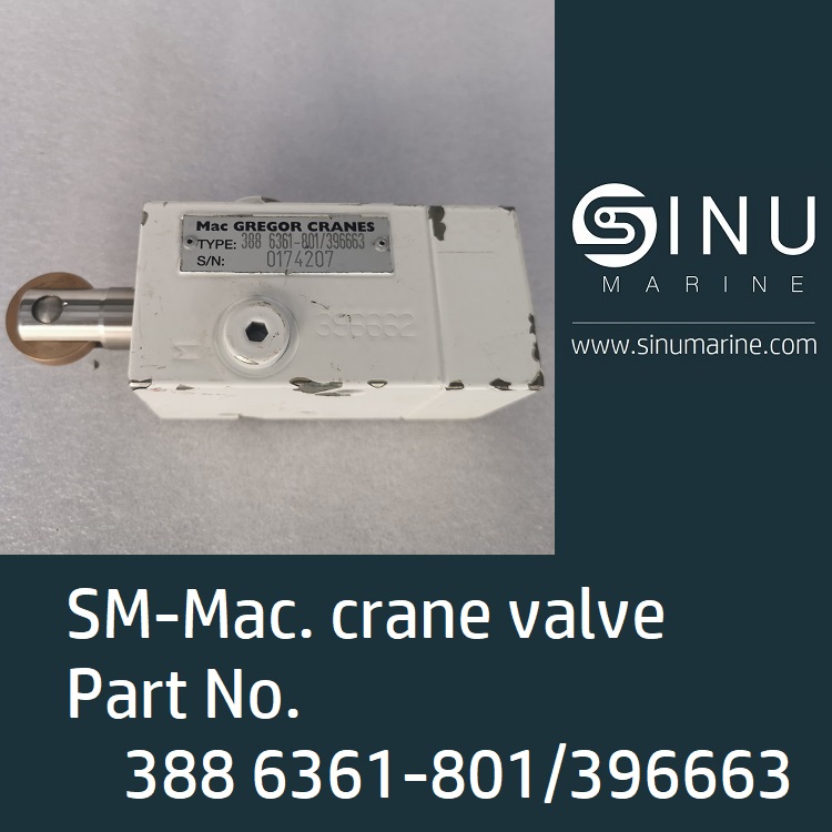 Macgregor. crane valve 388 6361-801