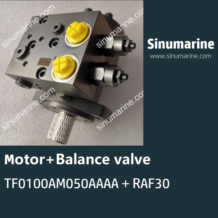 Motor + balance valve TF0100AM050AAAA＋RAF30