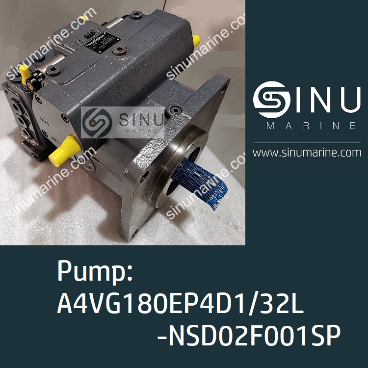 Pump A4VG180EP4D1-32L-NSD02F001SP for ship