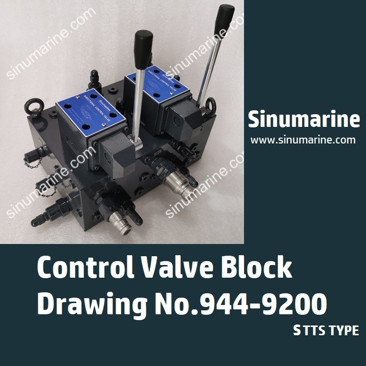 STTS Control Valve Block Drawing No.944-9200_