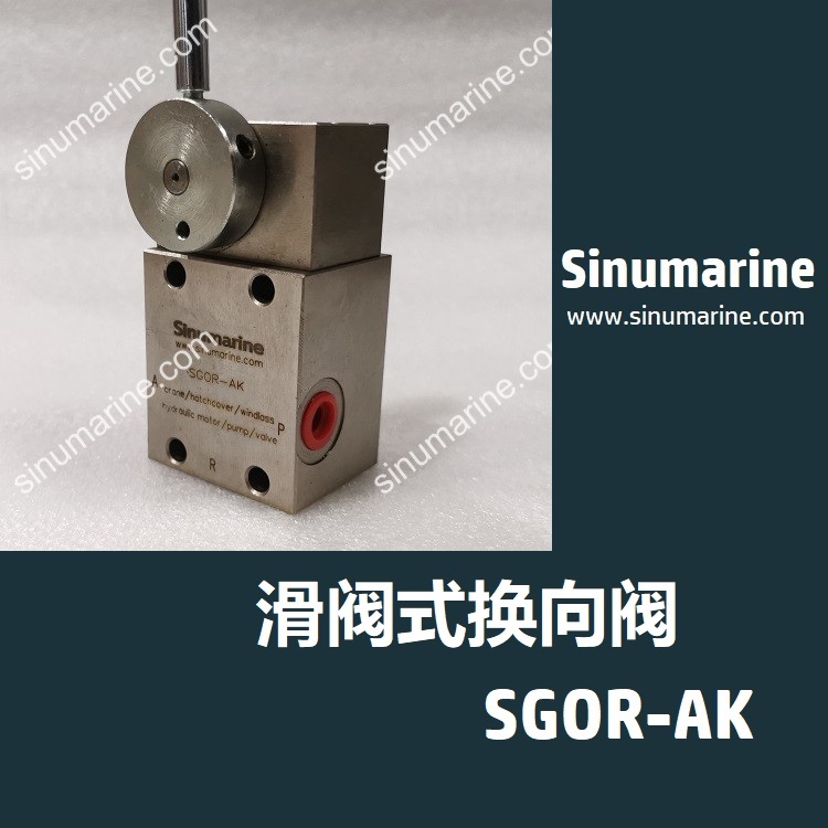 Spool type directional valve SGOR-AK
