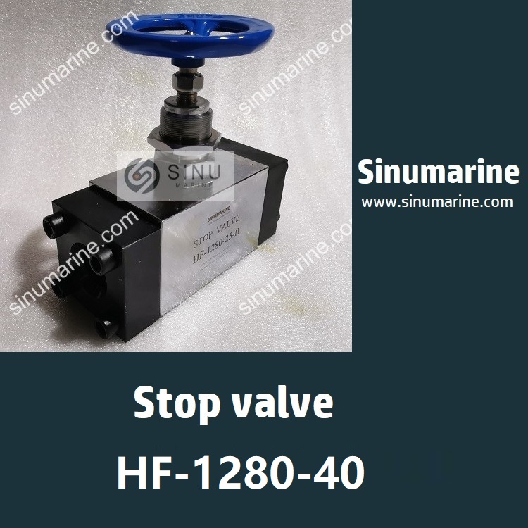 Stop valve HF-1280-40