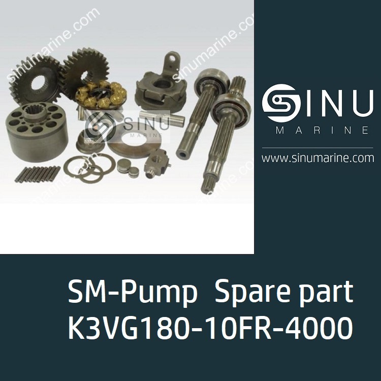 kawasaki pump K3VG180-10FR-4000 spare parts