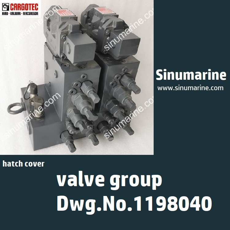 ship Valve group DWG.NO.1198040