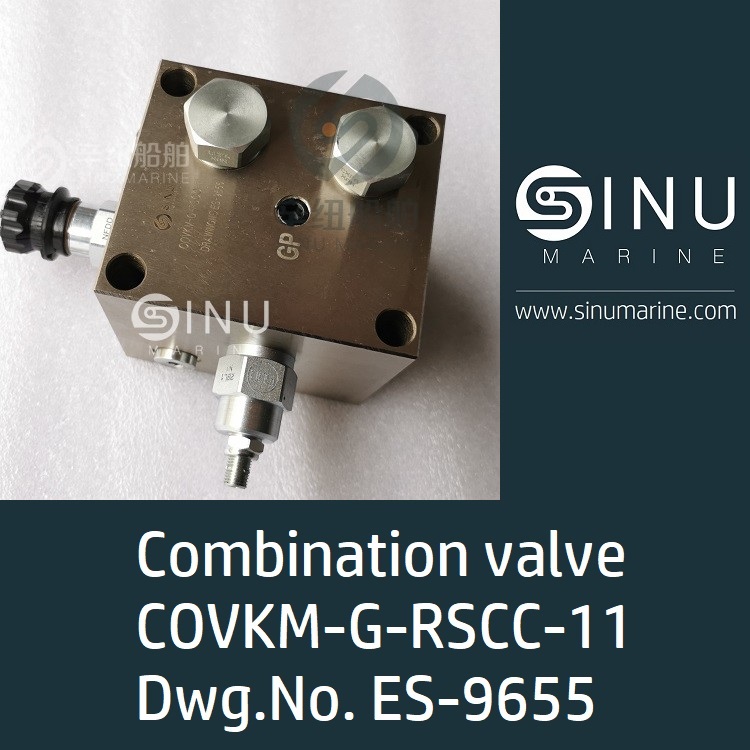 Combination valve COVKM-G-RSCC-11 Dwg.No. ES-9655