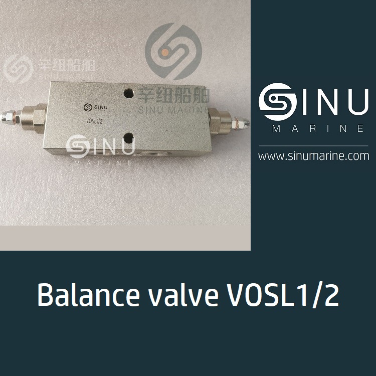 Ship Lifeboat davit balance valve VOSL1-2 救生艇吊液压平衡阀
