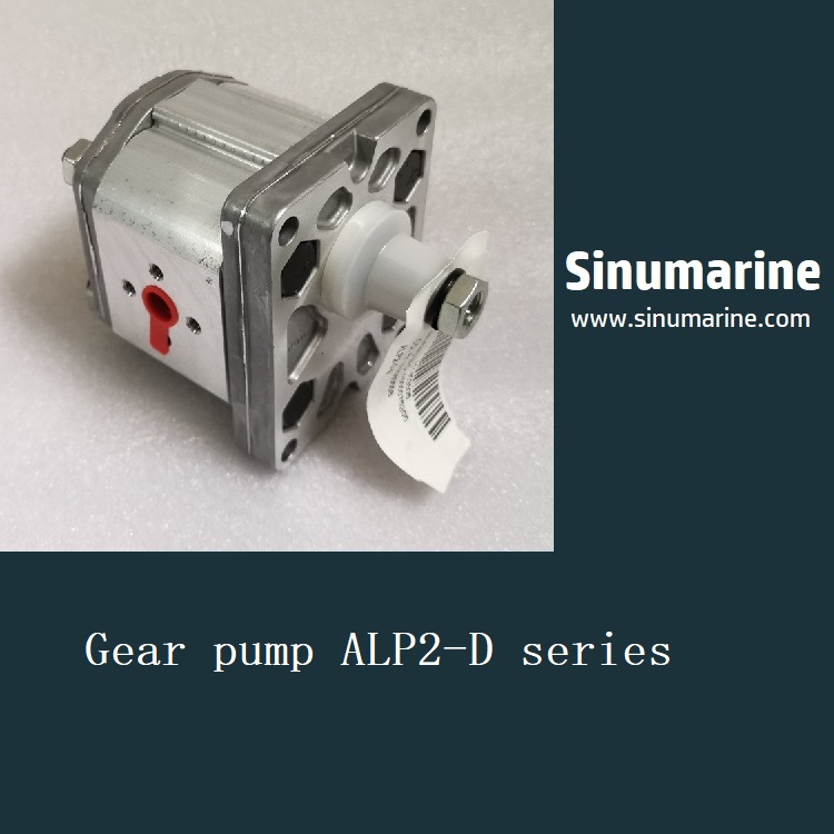 Gear pump ALP2-D series hydraulic spare parts 齿轮泵 船用开舱油泵液压备件-2