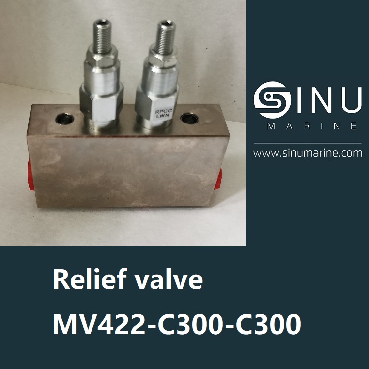 KWERNER Relief valve MV422-C300-C300_hydraulic valves 释放阀液压阀船舶液压备件供应商