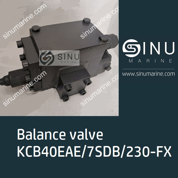 Sinumarine kawasaki balance valve KCB40EAE-7SB-230-FX