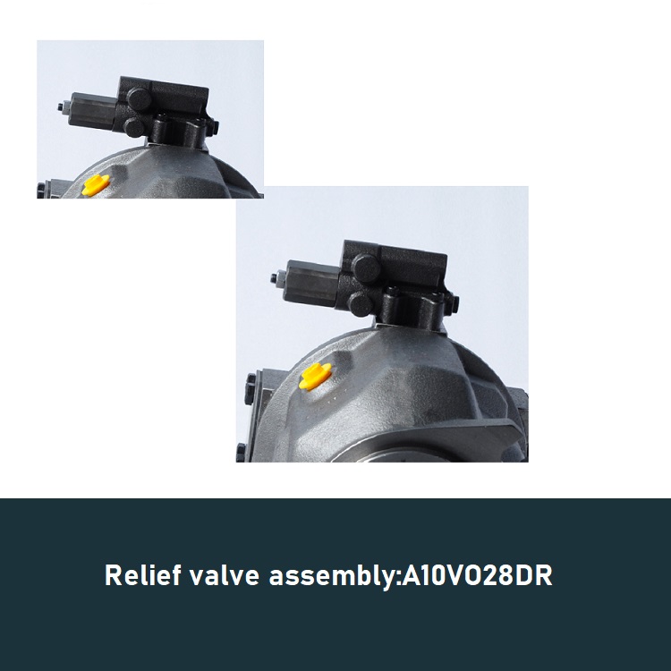 Relief valve assembly A10VO28DR hydraulic pump_hatch cover