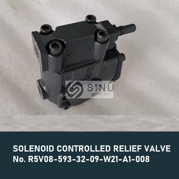 No. R5V08-593-32-09-W21-A1-008 SOLENOID CONTROLLED RELIEF VALVE(1)