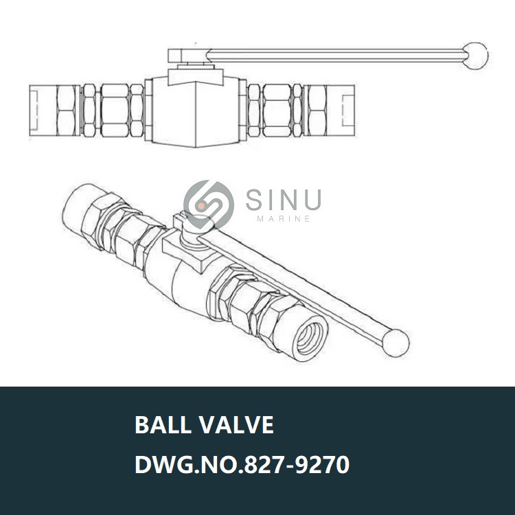 BALL VALVE DWG.NO.827-9270