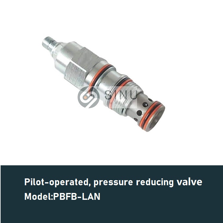 PBFB-LAN Pilot-operated, pressure reducing valve