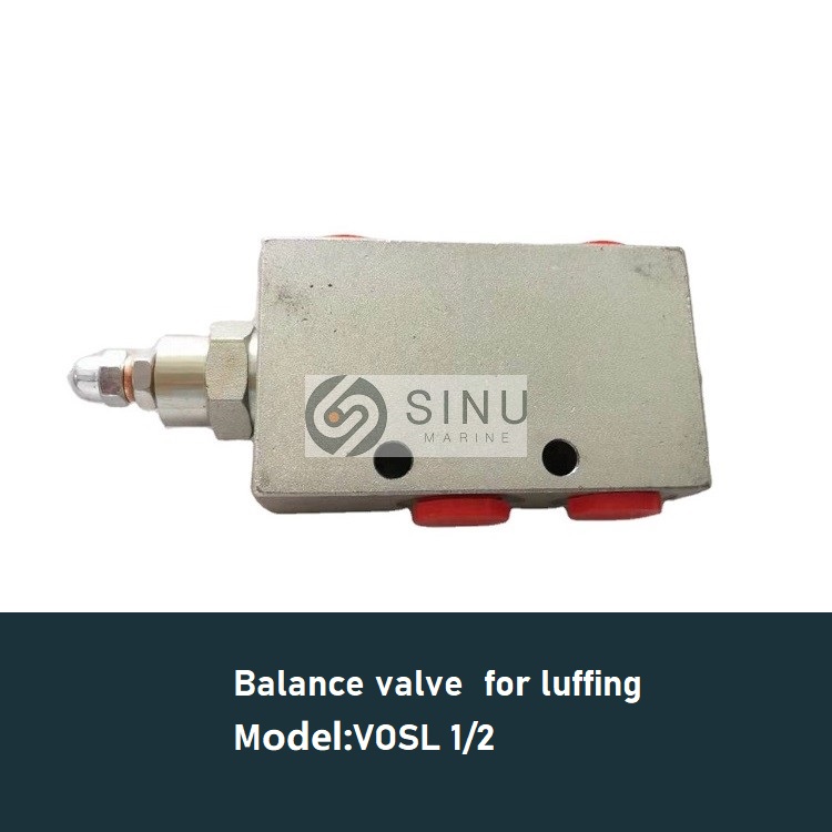 Balance valve  VOSL 1-2 for luffing Part No.16 for hatch cover--(1)