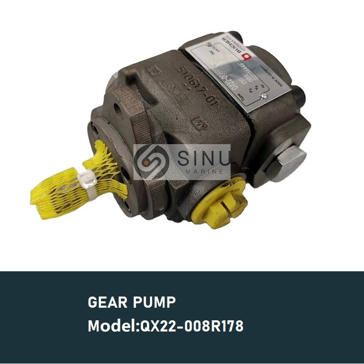 QX22-008R178 GEAR PUMP FOR DECK CRANE(2)