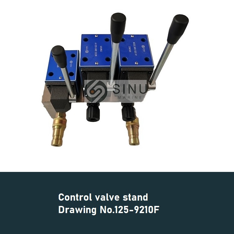 7-Control valve stand Drawing No.125-9210F