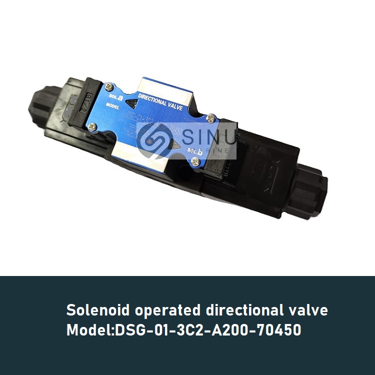 Solenoid operated directional valve DSG-01-3C2-A200-70450 for deck crane-1