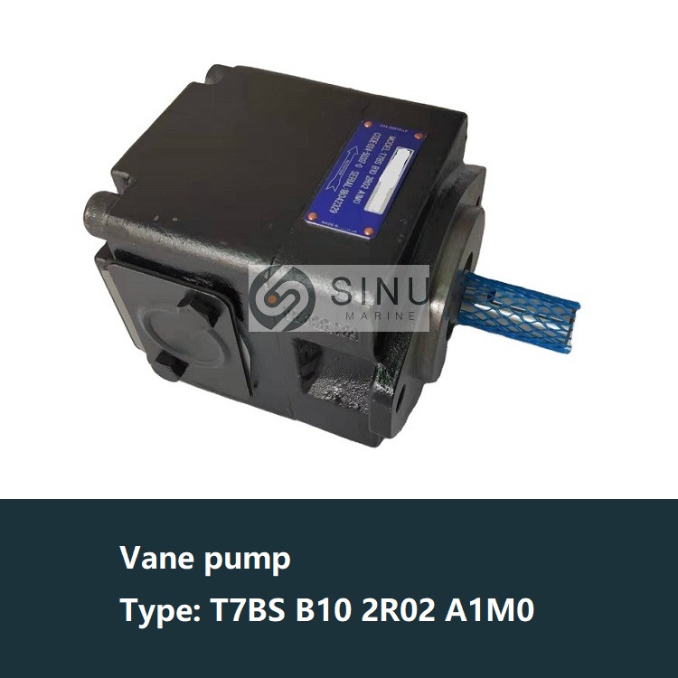 Mitsubshi Deck crane hydraulic pump-vane pump type T7BS B10 2R02 A1M0(3)