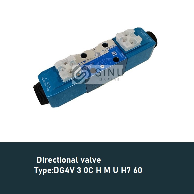 Directional valve EATON DG4V 3 0C H M U H7 60 for steering engine(3)=