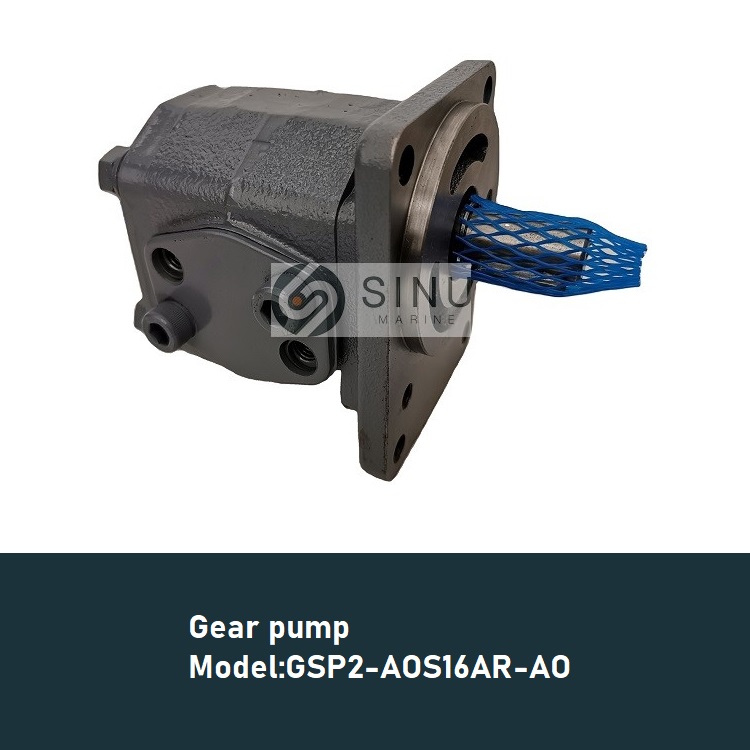GSP2-AOS16AR-AO Crane-Davit Hoisting-Luffing oil pump-gear pump Tsuji