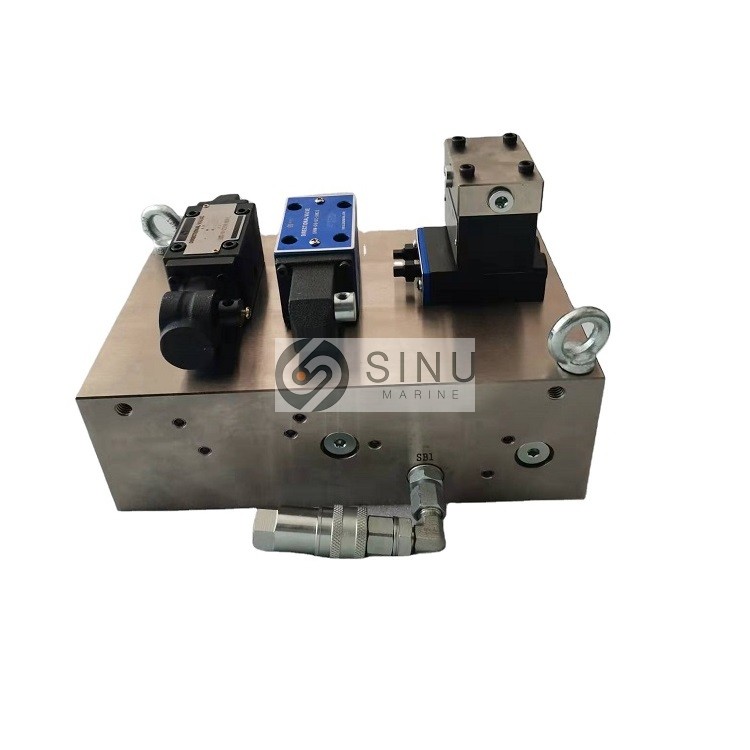 Macgregor hatch cover hydraulic control stand  DWG 92-71319-13000