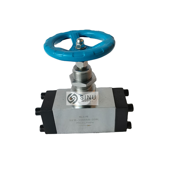 Stop valve SFR-08HSS-30K-sinumarine