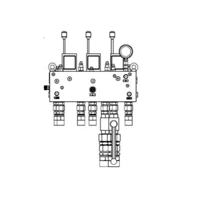 control valve block 750-9200-TTS-MARINE
