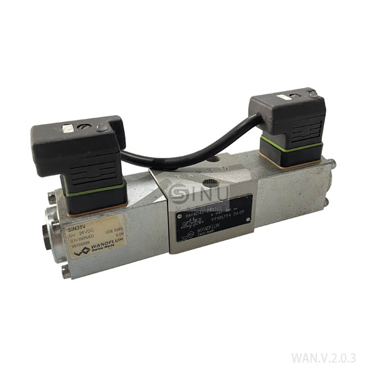 SN-WANDFLUH HYDRAULIC SOLENOID VALVE BM4D42-Z311