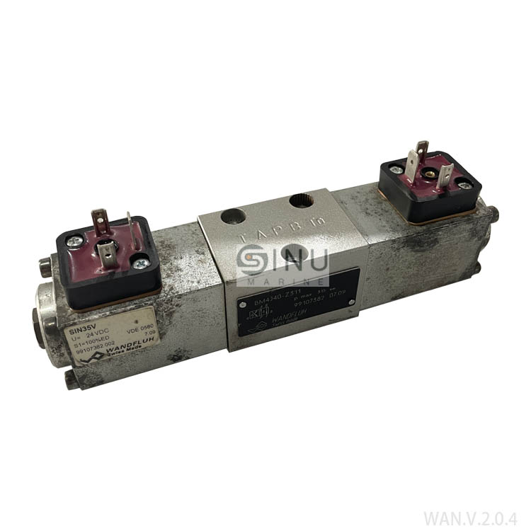 SN-WANDFLUH HYDRAULIC SOLENOID VALVE BM4J40-Z311
