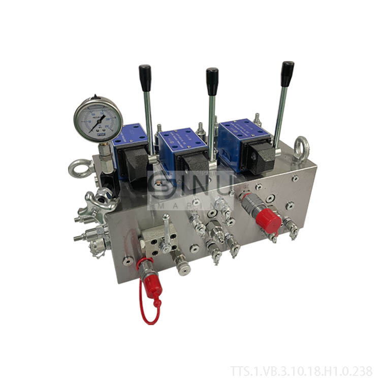 SN-Hatch cover hydraulic valve group Drawing No.238-9210 - Marine spare parts