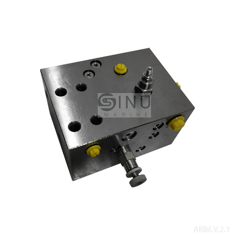 SN-HOISTING VALVE BLOCK  ICE140 FOR CARGO HANDLING CRANE ,DWG M204-1012-MC