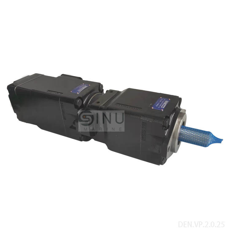 SN-Denison Hydraulics double vane pump T6EDM 045 045 3R03 BI J224+T6ERMY 045 XR03 C42 A1