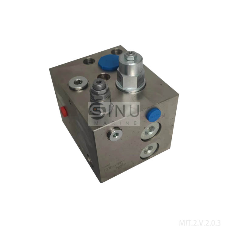 SN-Balance Valve block H-08012B DWG No.19757122A1 for deck crane