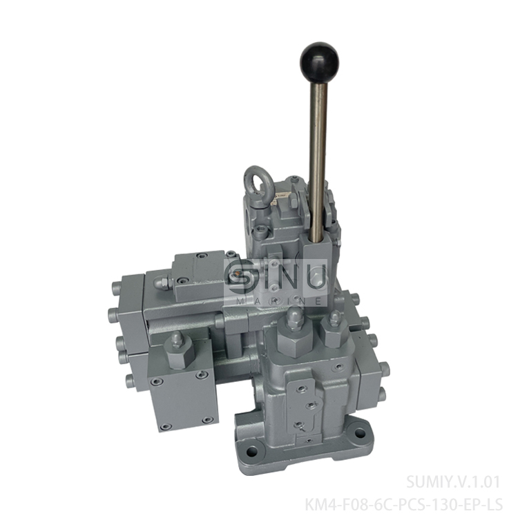 SN-CONTROL VALVE KM4-F08-6C-PCS-130-EP-LS for hydraulic winch