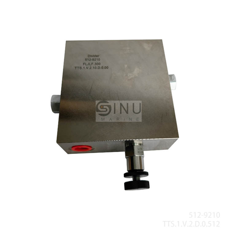 SN-TTS hatch cover Divider valve block DWG No.512-9210