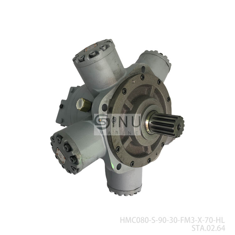 SN-Windlass&Mooring winch Hydraulic Motor HMC080-S-90-30-FM3-X-70-HL 