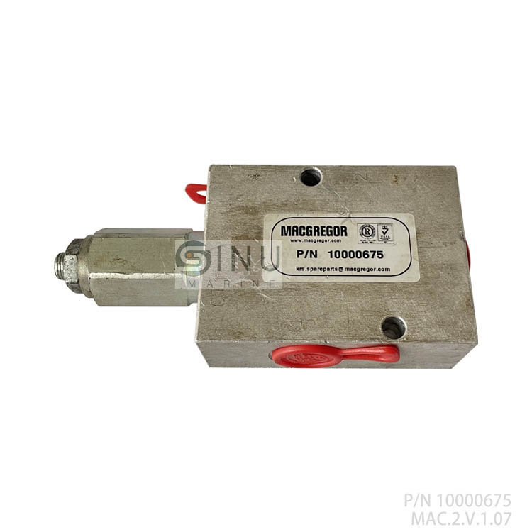 SN-MacGregor Deck crane hydraulic balance valve Part No. 10000675 -spare parts