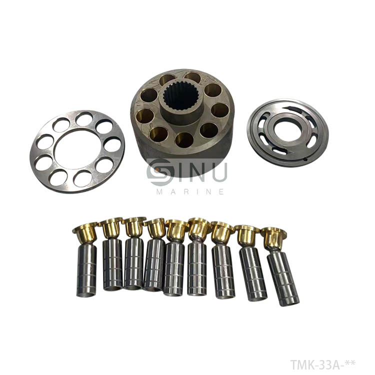 SN-TMK-33A- HYDRAULIC MOTOR SPARE PARTS CYLINDER BLOCK PISTON VALVE PLATE RETAINER  PLATE