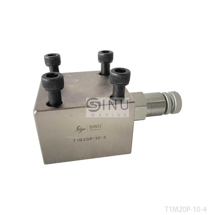 SN-Stop valve T1M20P-10-4 for Hatch cover control stand