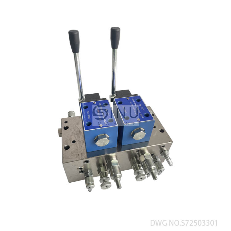 SN-Control valve unit DWG NO.S72503301 for cargo hatch cover
