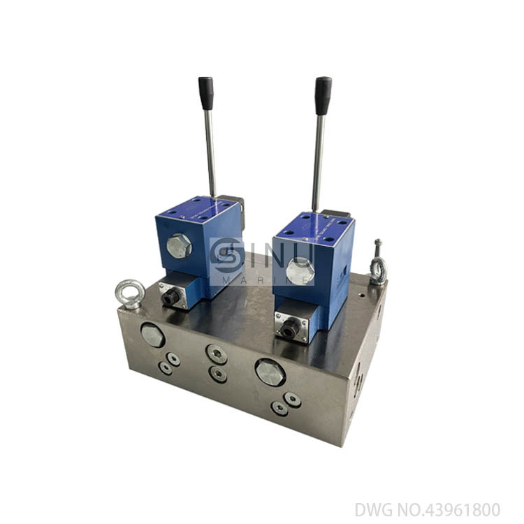 SN-Control Valve Stand DWG NO. 43961800 For Steel Hatch Cover Spare Parts
