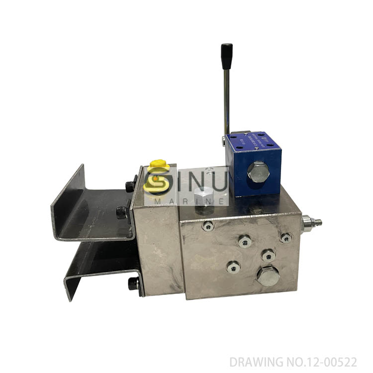 SN-Macgregor Control Valve Assembly I Type DRAWING NO.12-00522