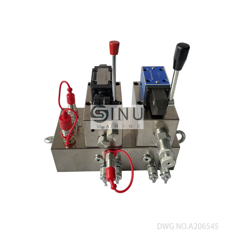 SN-MACGREGOR CONTROL VALVE GROUP DWG NO.A206545-MGH12303 HATCH COVER